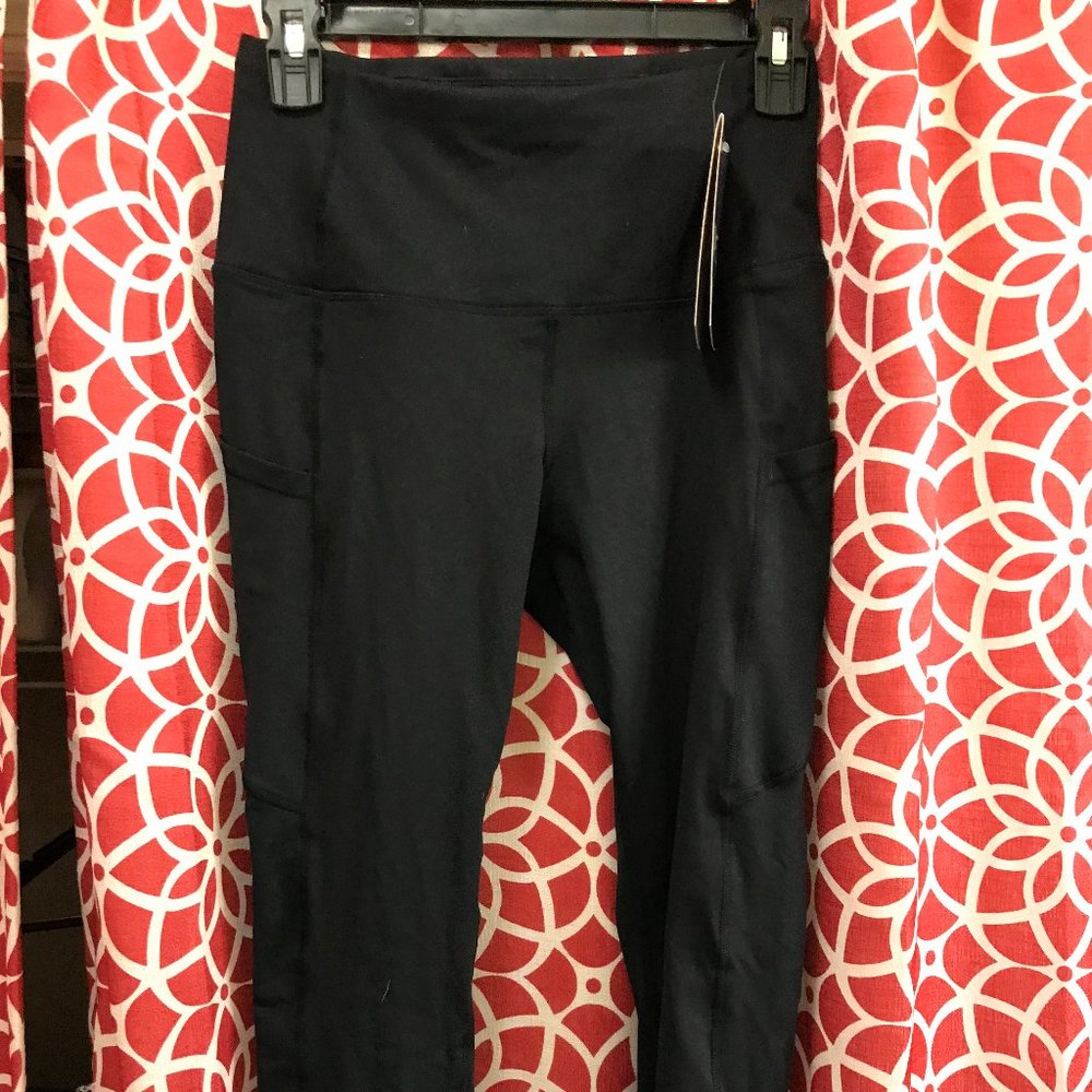 Never worn leggings, and slightly used biker shorts!
